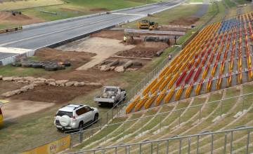 Sydney Dragway venue takes shape for round 2