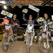 Pro Class Podium (Left) Tye Simmonds (Centre) Mike Brown (Right) Josh Green
