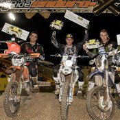 Pro Class Podium (Left) Tye Simmonds (Centre) Mike Brown (Right) Josh Green